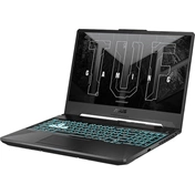 Asus TUF Gaming A15 2021 (FA506) notebook 15,6" FHD 144Hz, R7 7445HS, 16GB, 512GB, RTX 3050 4GB, NoOS, Graphite Black