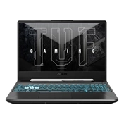 Asus TUF Gaming A15 2021 (FA506) notebook 15,6" FHD 144Hz, R7 7445HS, 8GB, 512GB, RTX 3050 4GB, NoOS, Graphite Black