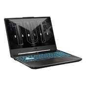 Asus TUF Gaming A15 2021 (FA506) notebook 15,6" FHD 144Hz, R7 7445HS, 8GB, 512GB, RTX 3050 4GB, NoOS, Graphite Black
