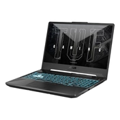 Asus TUF Gaming A15 2021 (FA506) notebook 15,6" FHD 144Hz, R7 7445HS, 8GB, 512GB, RTX 3050 4GB, NoOS, Graphite Black