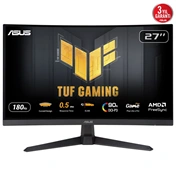 Asus TUF Gaming VG27WQ3B 27" QHD ívelt 1500R Fast IPS 180Hz FreeSync
