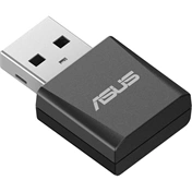 Asus USB-BE92 Nano USB Wi-Fi 7 adapter, háromsávos, BE6500