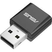 Asus USB-BE92 Nano USB Wi-Fi 7 adapter, háromsávos, BE6500