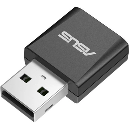 Asus USB-BE92 Nano USB Wi-Fi 7 adapter, háromsávos, BE6500