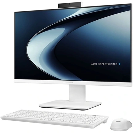 Asus V400 AiO számítógép - 27" FHD, Intel Core 5 210H, 16GB DDR5, 512GB SSD, Windows 11 Home, fehér