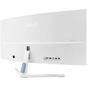 Asus VU34WCIP-W monitor 34" WQHD ívelt 1500R 100Hz, Eye Care Plus, levegő ionizáló, USB-C PD 65W