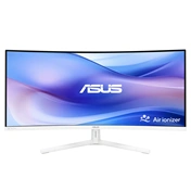 Asus VU34WCIP-W monitor 34" WQHD ívelt 1500R 100Hz, Eye Care Plus, levegő ionizáló, USB-C PD 65W