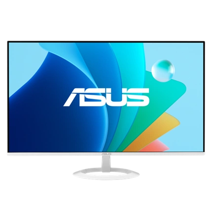 Asus VZ249HG-W szemkímélő monitor játékhoz – 23,8", FHD, IPS, 120Hz, 1ms MPRT, Adaptive-Sync, fehér