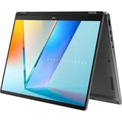 Asus VivoBook Flip TP3407SA-QL023W - Windows® 11  - Matte Gray - Touch - OLED