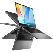 Asus Vivobook 14 Flip (TP3407) notebook 14" OLED WUXGA, Intel Core Ultra 7 256V, 16GB, 1TB SSD, Win 11 Home, Matte Gray Asus Vivobook 14 Flip (TP3407) notebook 14" OLED WUXGA, Intel Core Ultra 7 256V, 16GB, 1TB SSD, Win 11 Home, Matte Gray