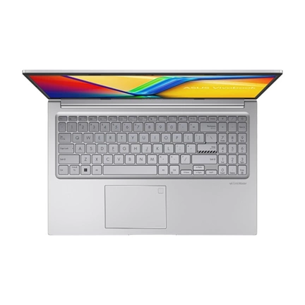 Asus Vivobook 15 (X1504) notebook 15,6" FHD, Intel Core 5 120U, 8GB, 512GB SSD, nincs OS, hűvös ezüst