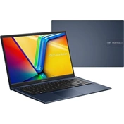 Asus Vivobook 15 (X1504) notebook 15,6" FHD, Intel Core 7 150U, 16GB, 512GB SSD, nincs OS, csendes kék