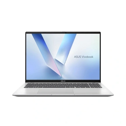 Asus Vivobook 16 (X1607) notebook 16" WUXGA, Intel Core Ultra 5 225H, 16GB, 512GB SSD, nincs OS, hűvös ezüst