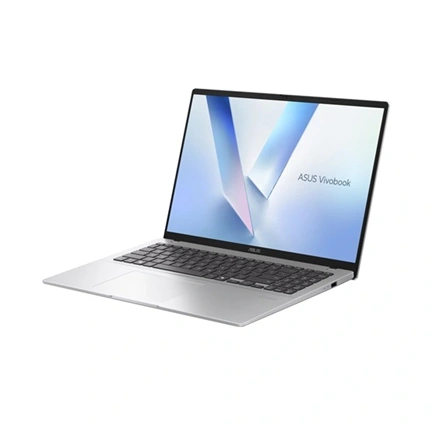 Asus Vivobook 16 (X1607) notebook 16" WUXGA, Intel Core Ultra 5 225H, 16GB, 512GB SSD, nincs OS, hűvös ezüst