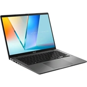 Asus Vivobook S14 M3407KA notebook 14" WUXGA, AMD Ryzen 5 330, 16GB, 512GB SSD, W11 Home, töltő nélkül, matt szürke
