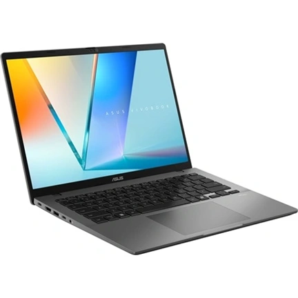 Asus Vivobook S14 M3407KA notebook 14" WUXGA, AMD Ryzen 5 330, 16GB, 512GB SSD, W11 Home, töltő nélkül, matt szürke