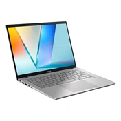 Asus Vivobook S14 (M3407) notebook 14" WUXGA OLED, AMD Ryzen AI 7 445, 16GB, 1TB SSD, nincs OS, hűvös ezüst