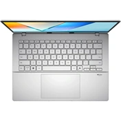 Asus Vivobook S14 (M3407) notebook 14" WUXGA OLED, AMD Ryzen AI 7 445, 16GB, 512GB SSD, Windows 11 Home, hűvös ezüst