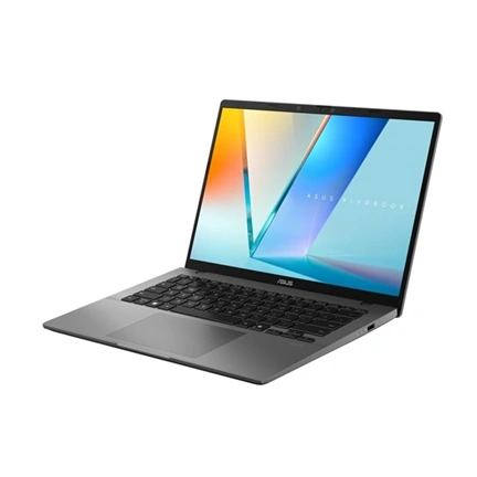 Asus Vivobook S14 S3407 notebook 14" WUXGA OLED, Intel Core Ultra 5 325, 16GB, 512GB SSD, nincs OS, matt szürke