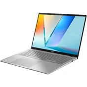 Asus Vivobook S16 M3607HA notebook 16" WUXGA, AMD Ryzen 7 260, 16GB, 512GB SSD, nincs OS, hűvös ezüst