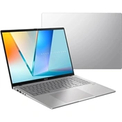 Asus Vivobook S16 M3607HA notebook 16" WUXGA, AMD Ryzen 7 260, 16GB, 512GB SSD, nincs OS, hűvös ezüst