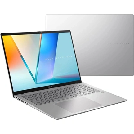 Asus Vivobook S16 M3607HA notebook 16" WUXGA, AMD Ryzen 7 260, 16GB, 512GB SSD, nincs OS, hűvös ezüst
