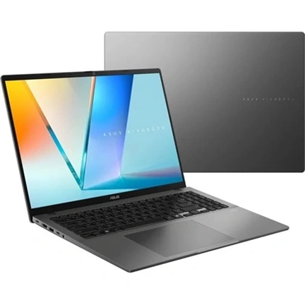 Asus Vivobook S16 (M3607) notebook 16" WUXGA OLED, AMD Ryzen AI 7 445, 16GB, 512GB SSD, Windows 11 Home, matt szürke