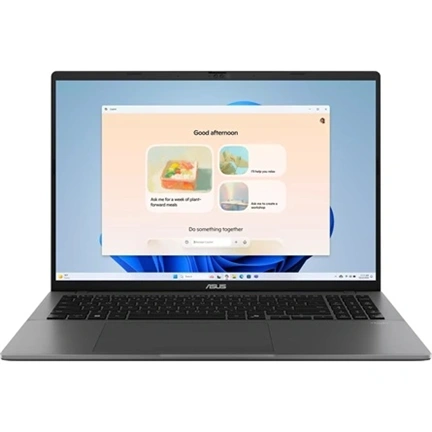 Asus Vivobook S16 S3607CA notebook 16" WUXGA, Intel Core Ultra 7 255H, 16GB, 512GB SSD, Windows 11 Home, matt szürke