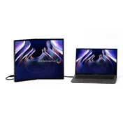 Asus ZenScreen Fold OLED MQ17QH hordozható összecsukható monitor 17,3" QHD