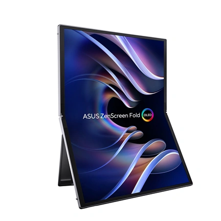 Asus ZenScreen Fold OLED MQ17QH hordozható összecsukható monitor 17,3" QHD