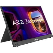 Asus ZenScreen MB16FC hordozható monitor 16", WUXGA, IPS, automatikus elfordítás, kitámasztó, USB Type-C, mini-HDMI
