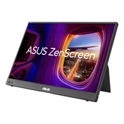 Asus ZenScreen MB16NCG hordozható monitor 16", WQXGA, 155Hz, automatikus elfordítás, kitámasztó, USB Type-C, mini-HDMI