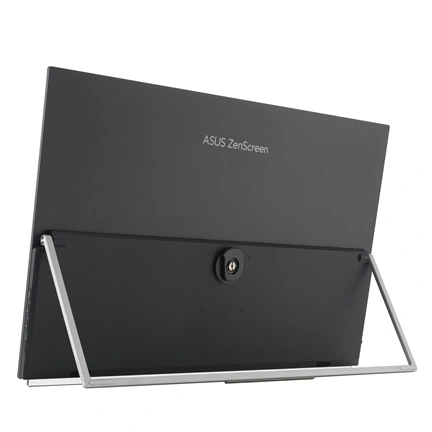 Asus ZenScreen MB27ACF monitor - 27" QHD IPS 100Hz, fogantyúval szállítható, kitámasztó, 2.1 hangzás, USB-C PD 70W