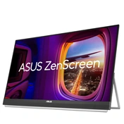 Asus ZenScreen MB27ACF monitor - 27" QHD IPS 100Hz, fogantyúval szállítható, kitámasztó, 2.1 hangzás, USB-C PD 70W