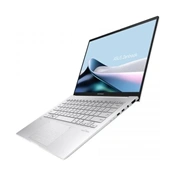 Asus Zenbook 14 OLED UX3405 notebook, Intel Core Ultra 7 255H, 16GB LPDDR5X, 512GB SSD, nincs OS, Foggy Silver