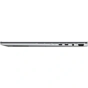 Asus Zenbook 14 OLED UX3405 notebook, Intel Core Ultra 7 255H, 16GB LPDDR5X, 512GB SSD, nincs OS, Foggy Silver