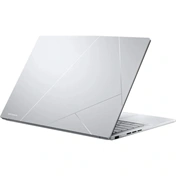 Asus Zenbook 14 OLED UX3405 notebook, Intel Core Ultra 7 255H, 16GB LPDDR5X, 512GB SSD, nincs OS, Foggy Silver