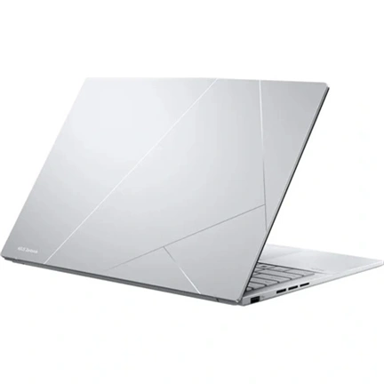 Asus Zenbook 14 OLED UX3405 notebook, Intel Core Ultra 7 255H, 16GB LPDDR5X, 512GB SSD, nincs OS, Foggy Silver