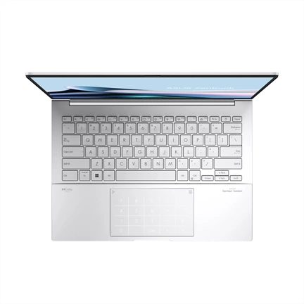 Asus Zenbook 14 OLED UX3405 notebook, Intel Core Ultra 9 285H, 16GB LPDDR5X, 1TB SSD, Windows 11 Home, Foggy Silver Asus Zenbook 14 OLED UX3405 notebook, Intel Core Ultra 9 285H, 16GB LPDDR5X, 1TB SSD, Windows 11 Home, Foggy Silver