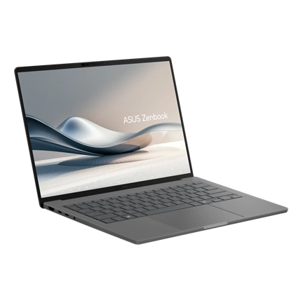 Asus Zenbook A14 (UX3407) notebook 14" WUXGA OLED, Snapdragon X1E 78 100, 16GB LPDDR5x, 1TB SSD, Win 11 H, Iceland Gray Asus Zenbook A14 (UX3407) notebook 14" WUXGA OLED, Snapdragon X1E 78 100, 16GB LPDDR5x, 1TB SSD, Win 11 H, Iceland Gray