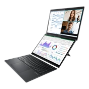 Asus Zenbook Duo UX8406 (2025) notebook 14" 3K 120Hz OLED, ICU7 255H, 32GB LPDDR5X, 1TB SSD, Win11Home, Inkwell Gray