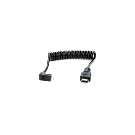 Atomos Micro HDMI - Full HDMI spirálkábel 30cm