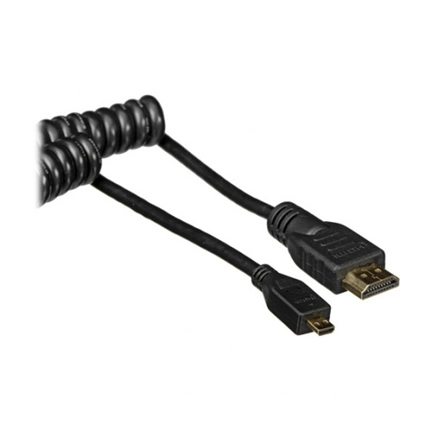 Atomos Micro HDMI - Full HDMI spirálkábel 30cm