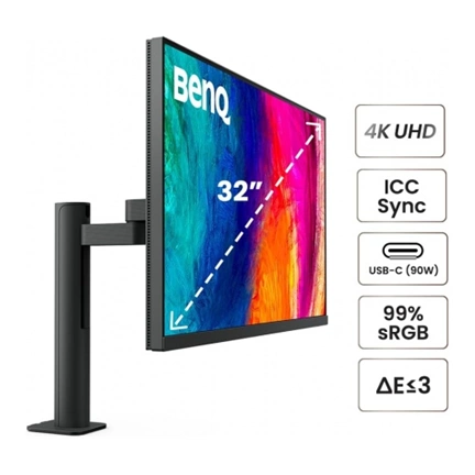 BENQ PD3205UA 31.5" 4K USB-C 99% sRGB/Rec.709 HDR10