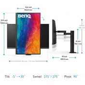 BENQ PD3205UA 31.5" 4K USB-C 99% sRGB/Rec.709 HDR10