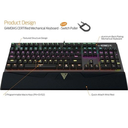 BILL GAMDIAS Hermes M1 magyar kiosztás brown switch