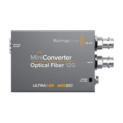 BLACKMAGIC DESIGN Mini Converter - Optical Fiber 12G