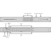 BLACKMAGIC DESIGN Smart Videohub CleanSwitch 12x12