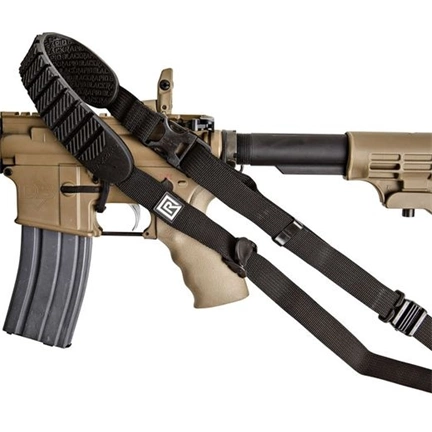 BLACKRAPID Cross Shot FA Black Rifle Sling with Swivel Locking Carabiner (Single Point) BLACKRAPID Cross Shot FA Black Rifle Sling with Swivel Locking Carabiner (Single Point)