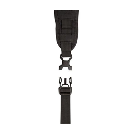 BLACKRAPID Delta Black FA Rifle Sling with Swivel Locking Carabiner – Single Point